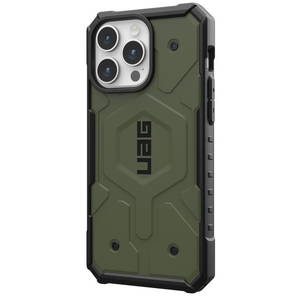 UAG Coque Pathfinder MagSafe iPhone 15 Pro Max - Olive Drab