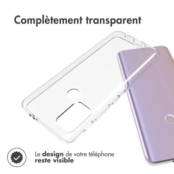 Accezz Coque Clear Motorola Moto G20 / G30 - Transparent