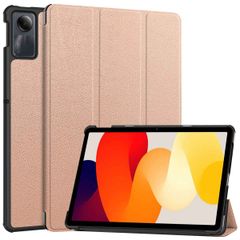 imoshion Coque tablette Trifold Xiaomi Redmi Pad SE - Rose Dorée