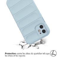 imoshion Coque arrière EasyGrip iPhone 11 - Bleu clair