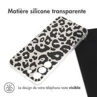 imoshion Coque Design Samsung Galaxy S22 - Leopard Transparent