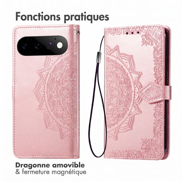 imoshion Etui de télephone Mandala Google Pixel 11 - Rose Gold