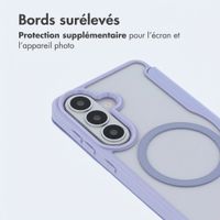 imoshion Bookcase transparente avec MagSafe Samsung Galaxy S26 - Lilas