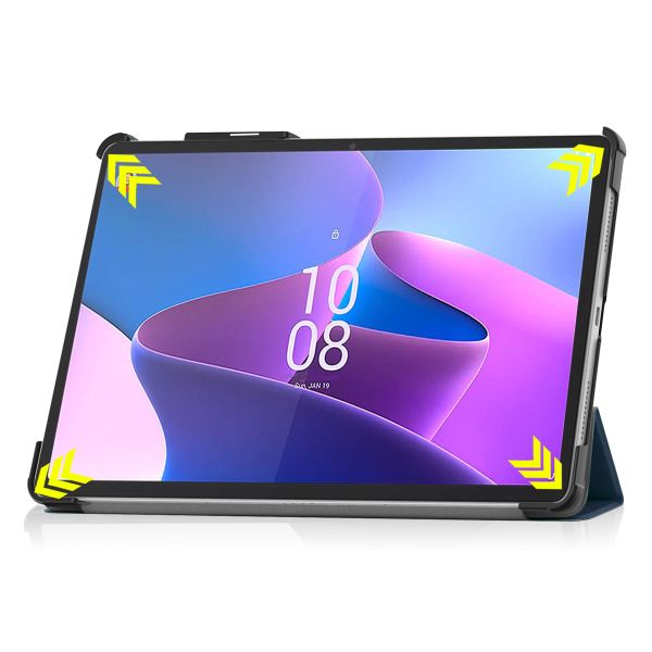 imoshion Coque tablette Trifold Lenovo Tab P11 Pro (2nd gen) - Bleu foncé