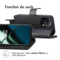 imoshion Étui de télephone portefeuille OnePlus 11 - Noir