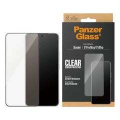 PanzerGlass Protection d'écran Ultra-Wide Fit Anti-bactérienne avec applicateur Xiaomi 17 Ultra