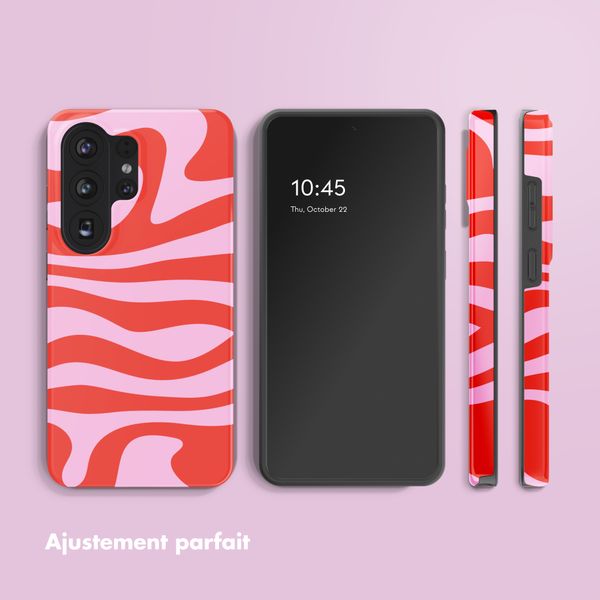 Selencia Coque arrière Vivid avec MagSafe Samsung Galaxy S26 Ultra - Dream Swirl Pink