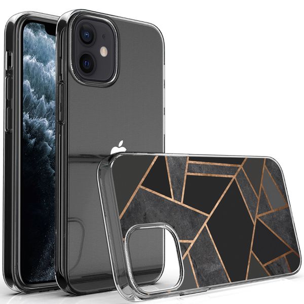 imoshion Coque Design iPhone 12 Mini - Black Graphic