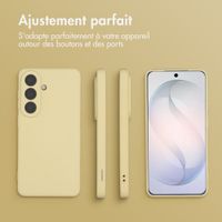 imoshion Coque Couleur avec MagSafe Samsung Galaxy S26 - Vanilla