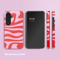 Selencia Coque arrière Vivid Samsung Galaxy S26 - Dream Swirl Pink