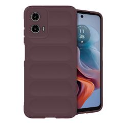 imoshion Coque arrière EasyGrip Motorola Moto G34 - Aubergine