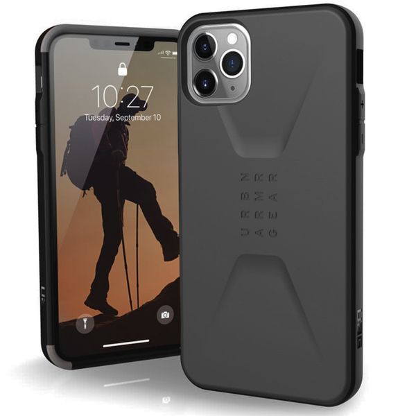 UAG Coque Civilian iPhone 11 Pro Max - Noir