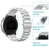 imoshion Bracelet en acier Galaxy Watch 40/42mm / Active 2 40/44mm / Watch 3 41mm - Argent 