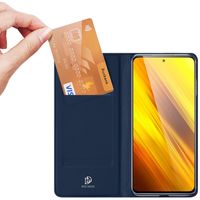 Dux Ducis Étui de téléphone Slim Xiaomi Poco X3 (Pro) - Bleu foncé