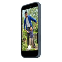 Apple Coque en silicone avec MagSafe Apple iPhone 17 - Anchor Blue