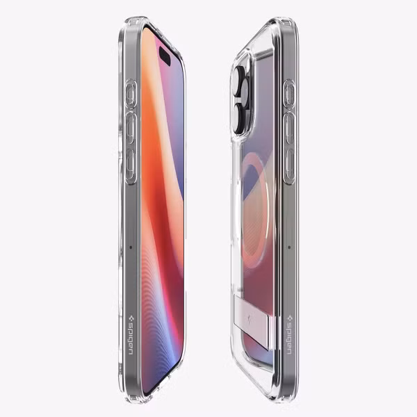 Spigen Coque Ultra Hybrid S MagSafe Apple iPhone 16 Pro - Transparent