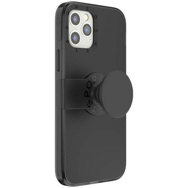 PopSockets PopCase iPhone 12 (Pro) - Noir