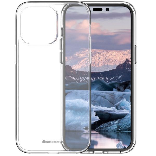 dbramante1928 ﻿Coque arrière Iceland Pro iPhone 14 Pro Max - Transparent