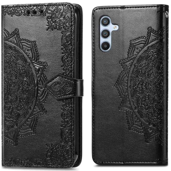 imoshion Etui de téléphone portefeuille Mandala Samsung Galaxy A26 - Noir