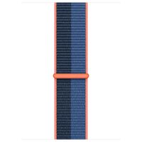 Apple Bracelet Sport Loop Apple Watch Series 1 t/m 11 / SE / Ultra (44/45/46/49 mm) - Blue Jay/Abyss Blue