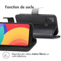 imoshion Étui de téléphone portefeuille Luxe TCL 20Y - Noir