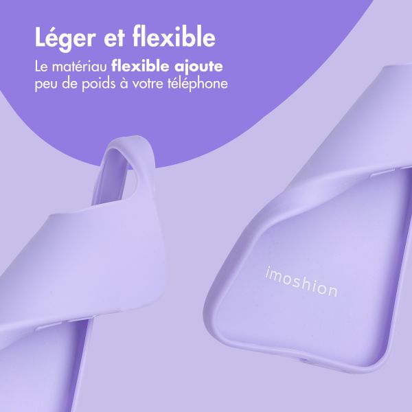 imoshion Coque Couleur Apple iPhone 12 (Pro) - Tropical Violet