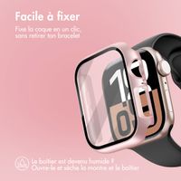 imoshion Coque rigide complète voor Apple Watch Series 10 - 46 mm - Rose