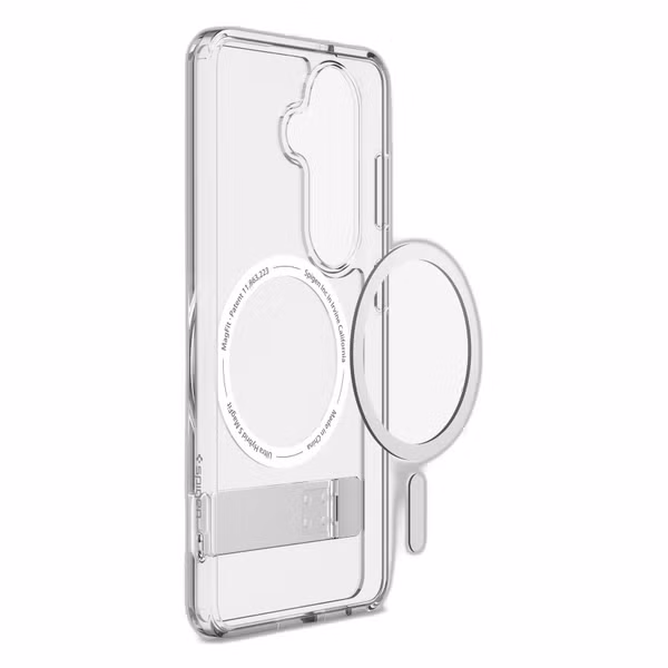 Spigen Coque Ultra Hybrid S MagSafe Samsung Galaxy S26 - Clear / White