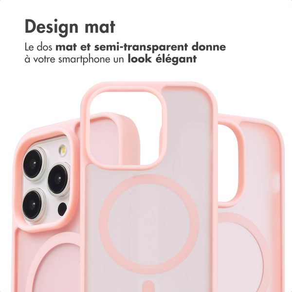 imoshion Coque Color Guard avec MagSafe iPhone 14 Pro - Rose clair