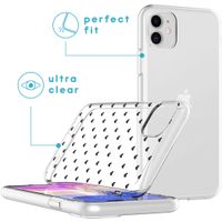 imoshion Coque Design iPhone 11 - Hearts All Over Black