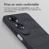 imoshion Coque arrière EasyGrip Oppo A60 4G - Noir