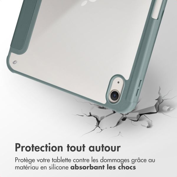 imoshion Coque tablette Origami iPad 10 (2022) 10.9 pouces - Vert foncé