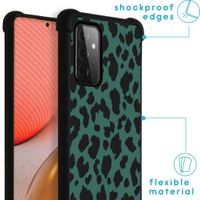 imoshion Coque Design avec cordon Samsung Galaxy A72 - Panther Illustration