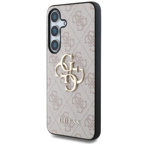 Guess Coque 4G Metal Logo Backcover Samsung Galaxy S25 - Rose