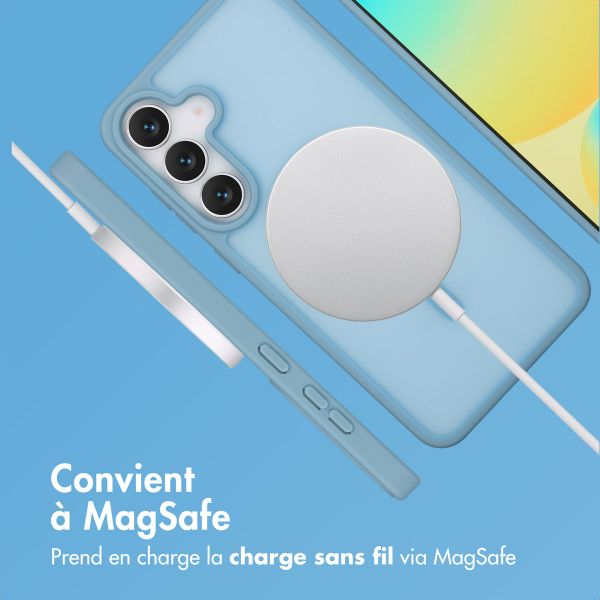 imoshion Coque Color Guard avec MagSafe Samsung Galaxy S25 FE - Bleu clair