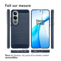 imoshion Coque Brushed OnePlus Nord CE 4 - Bleu foncé