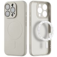 imoshion Coque Couleur avec MagSafe Apple iPhone 16 Pro - Beige