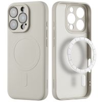 imoshion Coque Couleur avec MagSafe iPhone 16 Pro - Beige