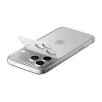 Spigen GLAStR EZ Fit Optik protection caméra pour Apple iPhone 17 Pro - Silver