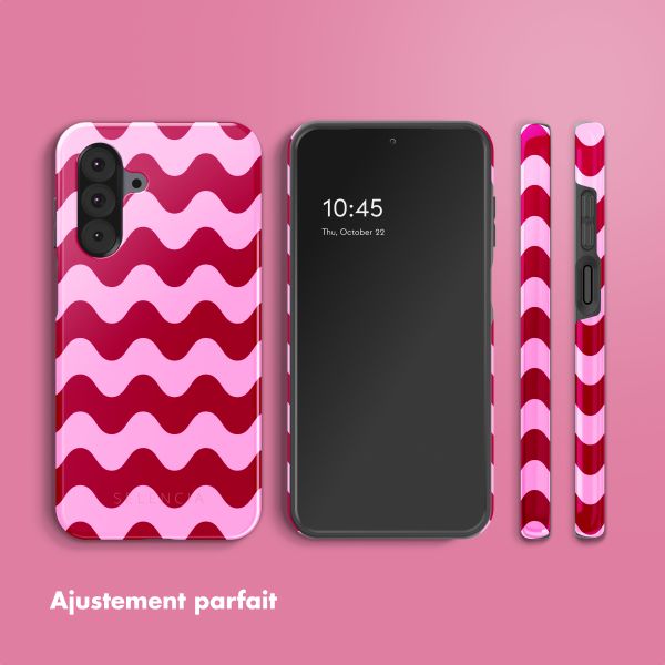 Selencia Coque arrière Vivid Samsung Galaxy A26 - Wave Vibes Lipstick