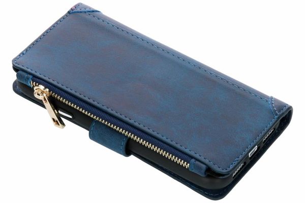 Porte-monnaie de luxe iPhone Xr - Bleu foncé