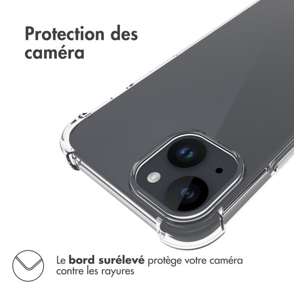 imoshion Coque antichoc iPhone 15 - Transparent