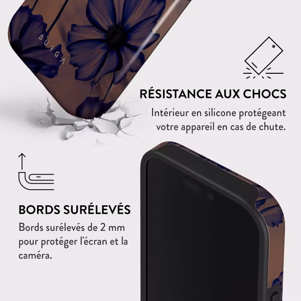 Burga Coque Tough MagSafe Apple iPhone 16 Pro Max - Velvet Night