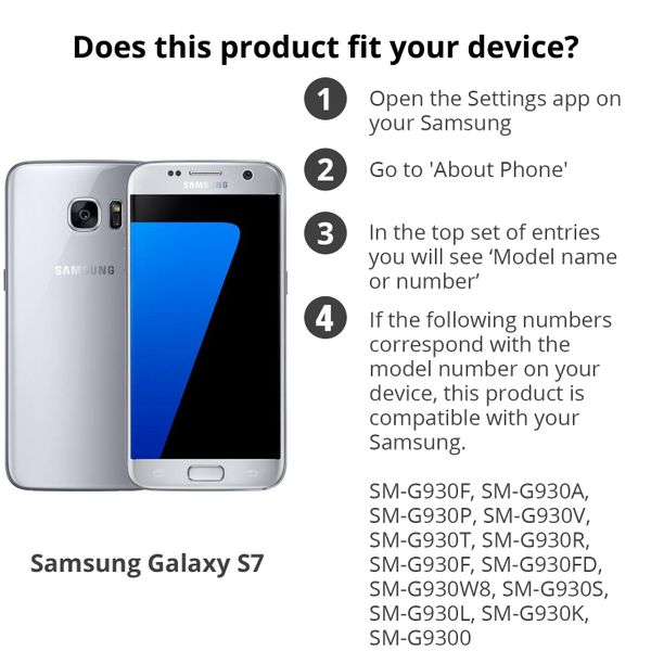 Accezz Étui de télephone Wallet Samsung Galaxy S7 - Noir