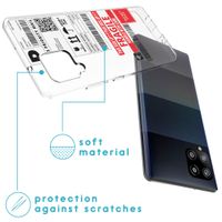 imoshion Coque Design Samsung Galaxy A42 - Étiquette