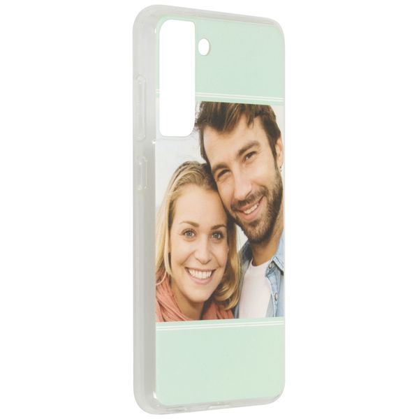 Concevez votre propre coque en gel Samsung Galaxy S21 FE - Transparent