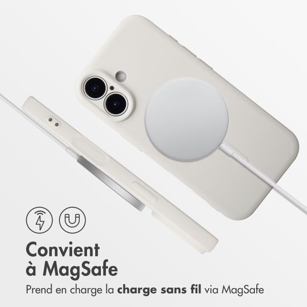 imoshion Coque Couleur avec MagSafe Apple iPhone 17 - Beige
