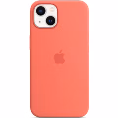 Apple Coque en silicone MagSafe Apple iPhone 13 Mini - Pink Pomelo