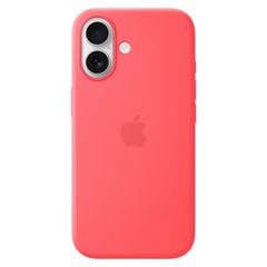 Apple Coque en silicone avec MagSafe Apple iPhone 17 - Bright Guava