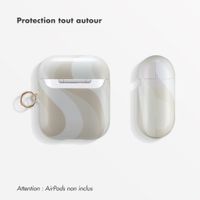 Selencia Coque Vivid Apple AirPods 1 / 2 - Desert Waves Beige